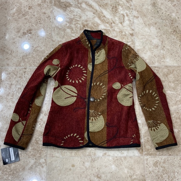 🎁NWT. Trimdin Lily Pad Collection Autumn Reversible Jacket.XS - Picture 6 of 8